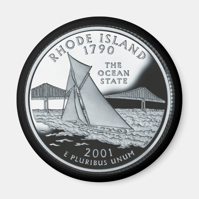 IMÃ RHODE ISLAND (Frente)