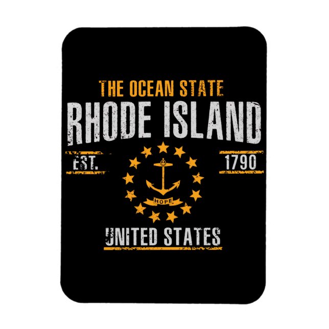 Ímã Rhode Island (Vertical)
