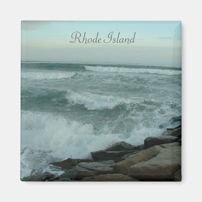 Imã Rhode Island Magnet (Frente)