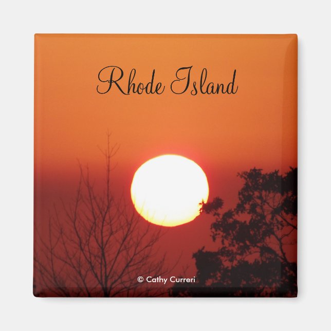 Imã Rhode Island Magnet (Frente)