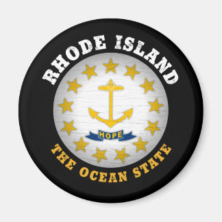 IMÃ RHODE ISLAND OCEAN STATE FLAG
