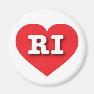 Imã Rhode Island Red Heart - Big Love
