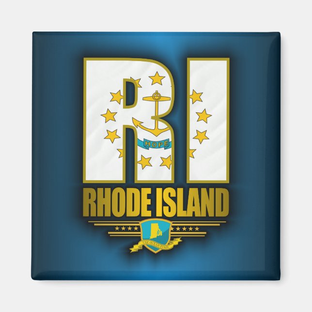 Imã Rhode Island (RI) (Frente)