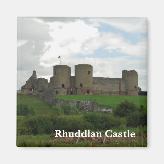 Imã Rhuddlan Castle Magnet