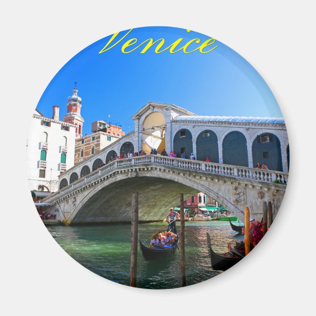 Imã Rialto Bridge Veneza - Foto Pro (Frente)