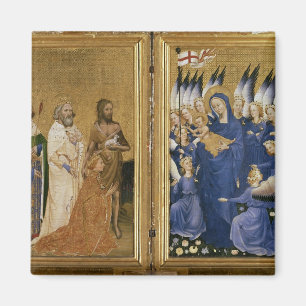 Imã Richard II apresentado ao Virgin e à criança