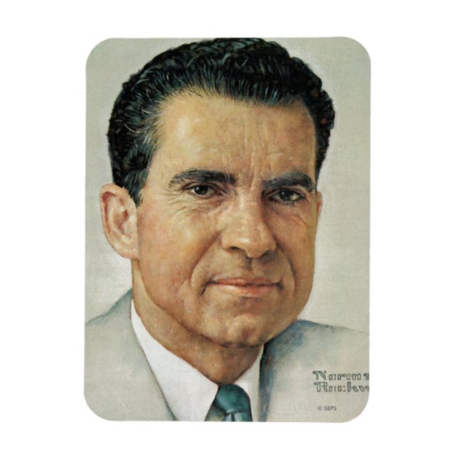 Ímã Richard Milhouse Nixon (Vertical)