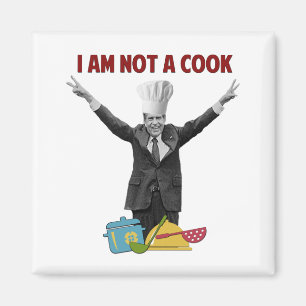 Imã Richard Nixon eu não sou um ímã do cozinheiro