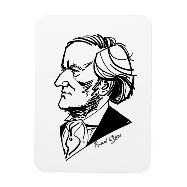 Ímã Richard Wagner (Vertical)