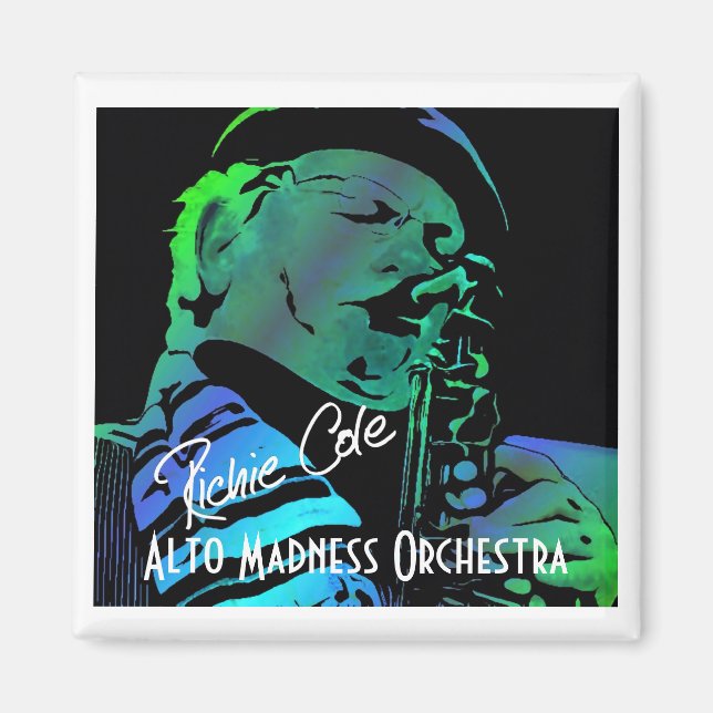 Imã Richie Cole Magnet (Frente)