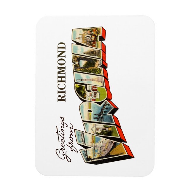Ímã Richmond VA 1 (Vertical)