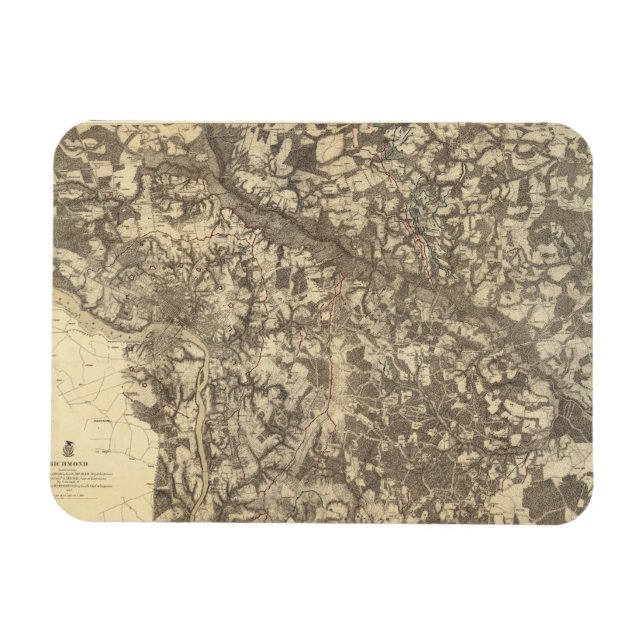 Ímã Richmond, Virgínia (Horizontal)