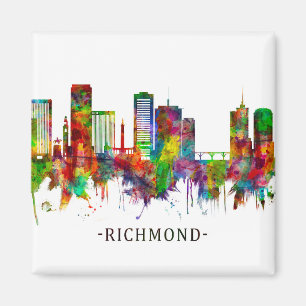 Imã Richmond Virginia Skyline