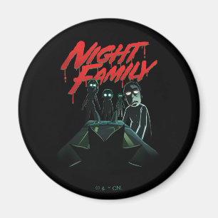 Imã RICK AND MORTY™ Família Noturna