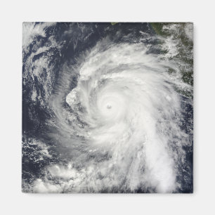 Imã Rick do furacão a sudoeste de Baja California