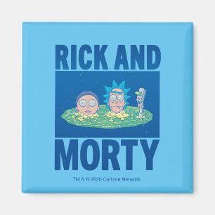 Imã RICK E MORTY™  Atravessando o Portal