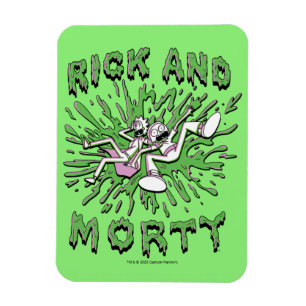 Ímã RICK E MORTY™   Caindo Em Iva Ácida