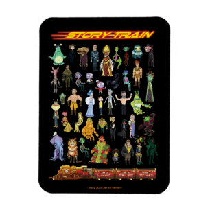 Ímã RICK E MORTY™ Comboio