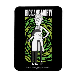Ímã RICK E MORTY™   Rick Morty Hugging