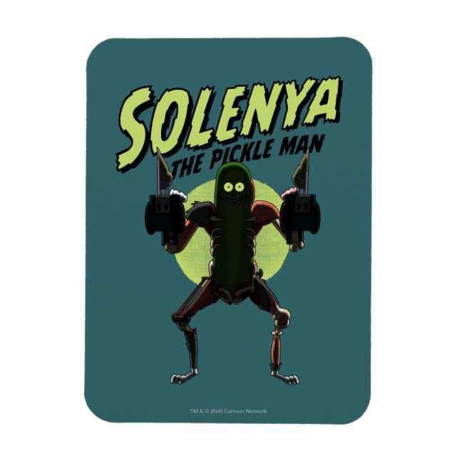 Ímã RICK E MORTY™ | Solenya - O Pickle Man (Vertical)