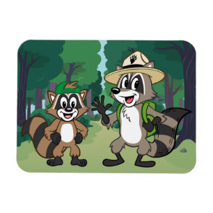 Ímã Rick Ranger Ranger Rick e Ricky