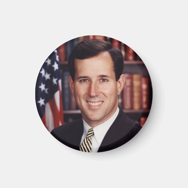 Imã Rick Santorum Magnet (Frente)
