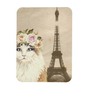 Ímã Rico Cat & Torre Eiffel