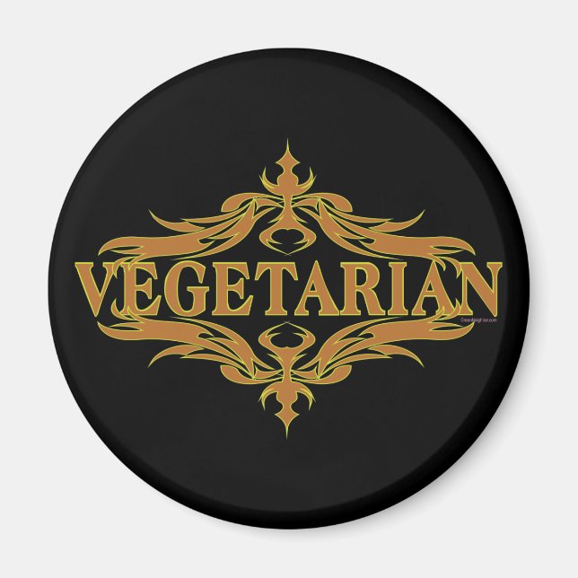 Imã Rico em castanho - Vegetariano (Frente)