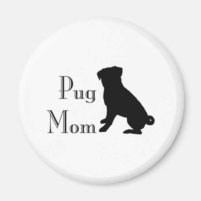 Imã Rico Pug Mãe (Frente)
