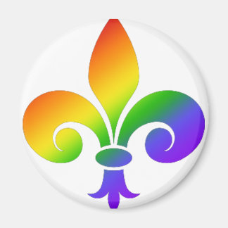 Imã Rico Rainbow Fleur de Lis