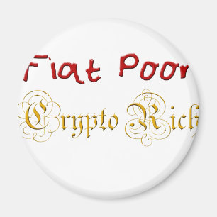 Imã Ricos criptos pobres de Fiat