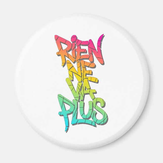 Imã Rien ne va plus (Frente)