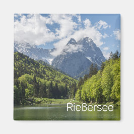 Imã Riessersee Alps Garmisch Partenkirchen Bavaria