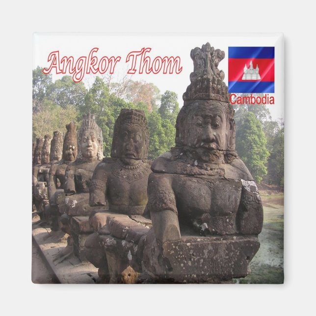 Imã Rif. KH Camboja, Angkor Thom, Cordilheira (Frente)