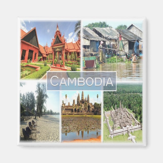 Imã Rif. KH *Camboja, Angkor Wat, Phonom Penh, frigorí (Frente)