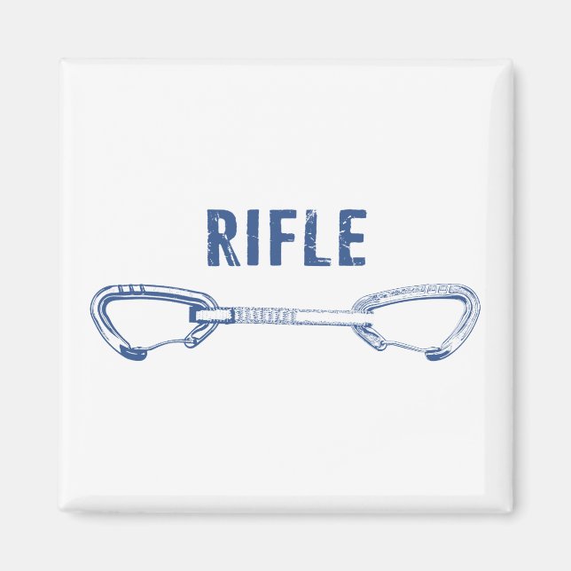 Imã Rifle Colorado Rock Escalando QuickDrake (Frente)