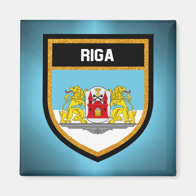 Imã Riga Flag (Frente)