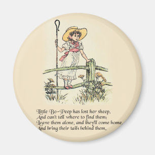 Imã Rima Infantil Little Bo Peep