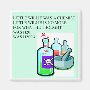 Imã rima pequena de willie da química