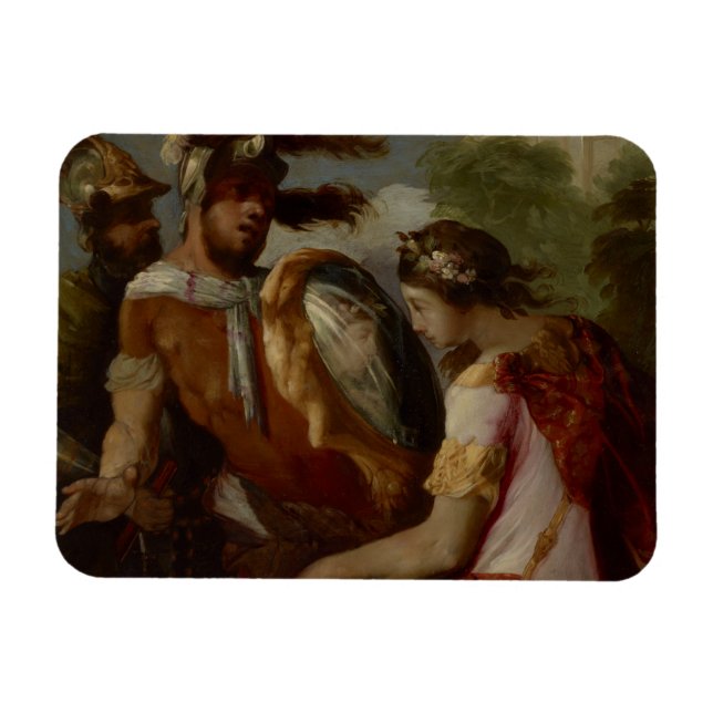 Ímã Rinaldo e o Mirror-Shield, c.1650-55 (Horizontal)