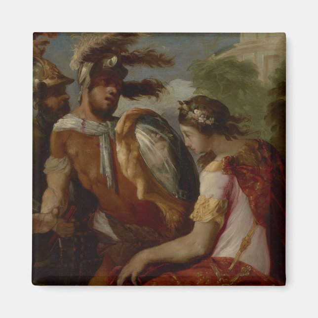 Imã Rinaldo e o Mirror-Shield, c.1650-55 (Frente)