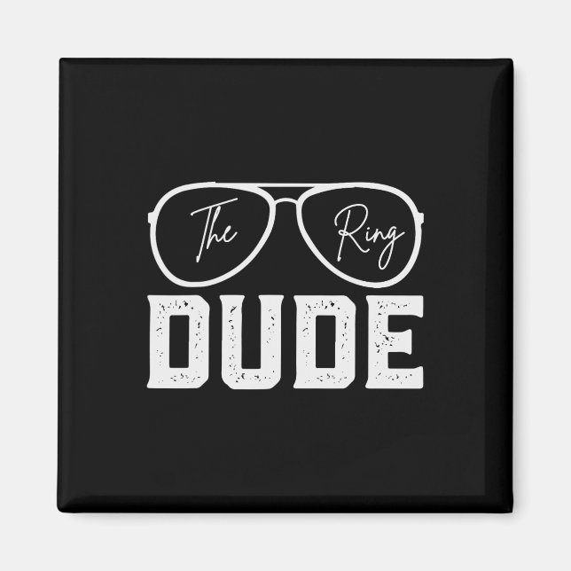 Imã Ring Bearer Festa de casamento Ring Security Duo M (Frente)