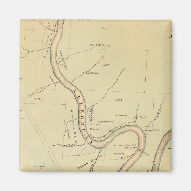 Imã Rio Alegheny (Frente)