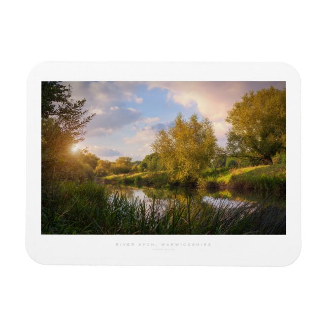 Ímã Rio Avon, Warwickshire (Horizontal)
