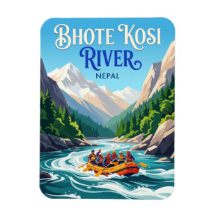 Ímã Rio Bhote Kosi, Nepal
