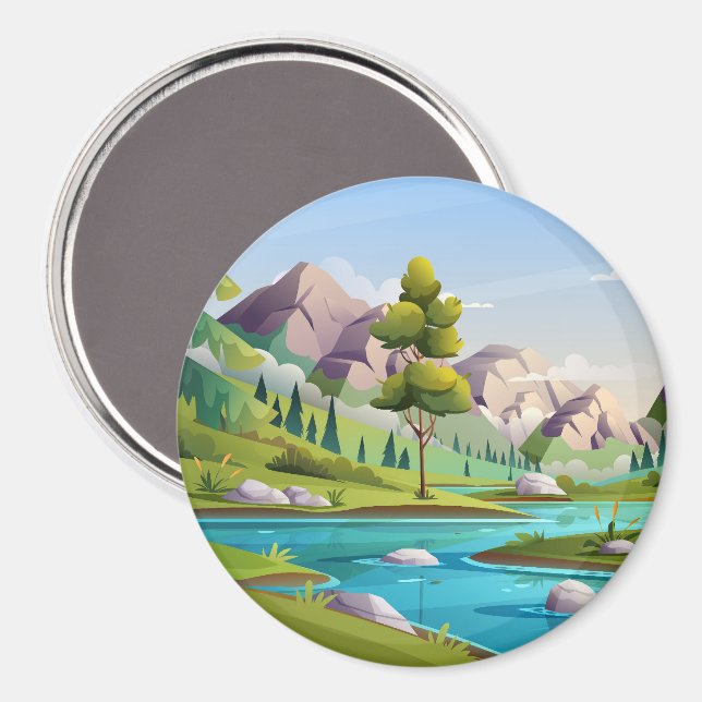 Imã Rio Blue Calm (Front/Back)