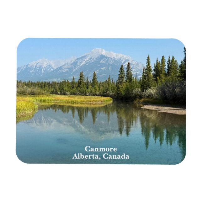 Ímã Rio Bow em Canmore Canadá (Horizontal)