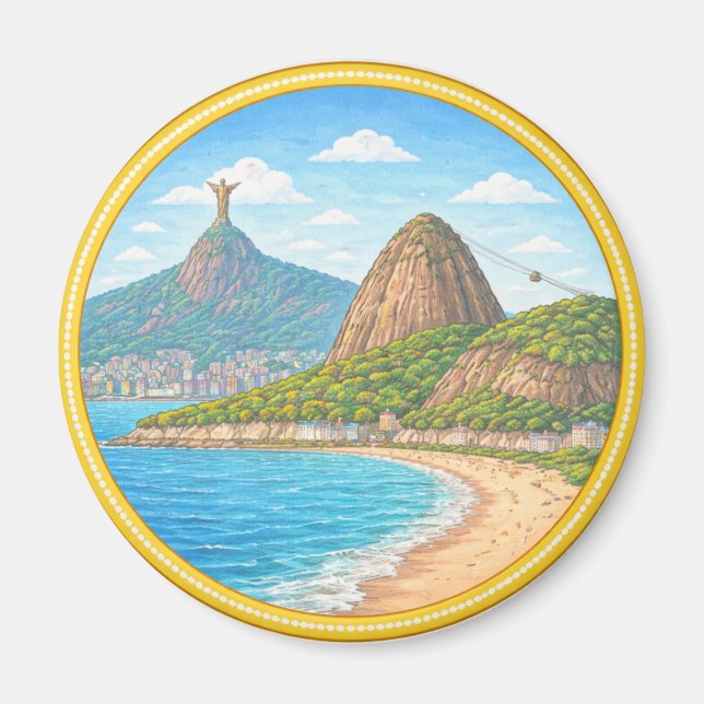 Imã Rio de Janeiro do Brasil (Frente)