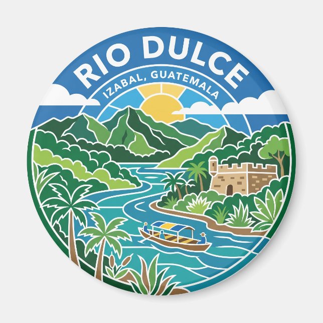 Imã Rio Dulce Guatemala (Frente)