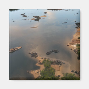 Imã Rio Essequibo, o rio mais longo da Guiana, e 2